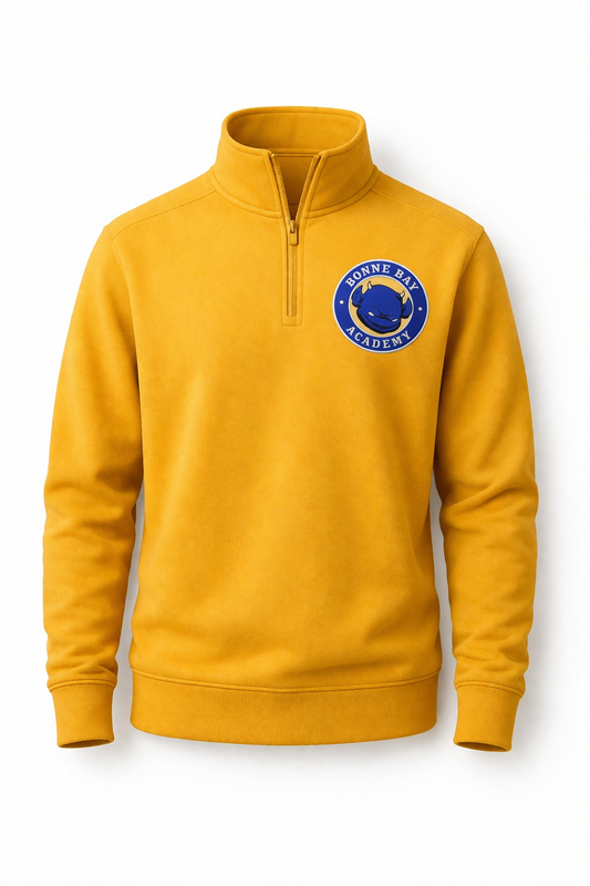 Cotton 1/4 Zip Sweater