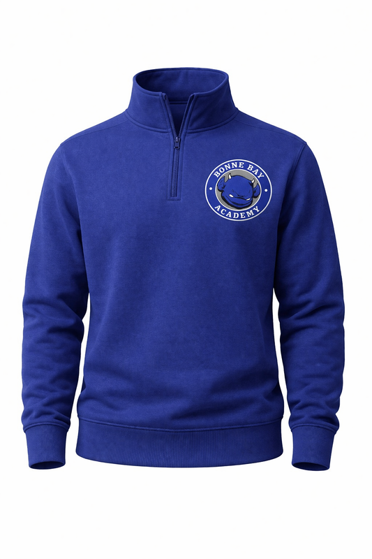 Cotton 1/4 Zip Sweater